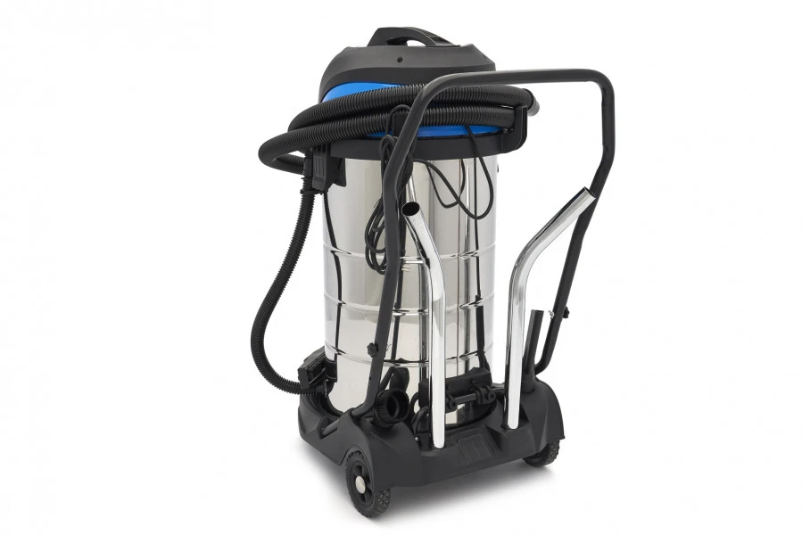 ASPIRATEUR 70L - 2 MOTEURS INOX
